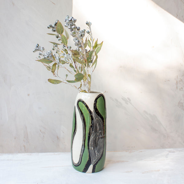 Amongst the branches - Slender Vase