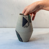 Moss Pathways - Angular Vase