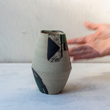 Moss Pathways - Angular Vase