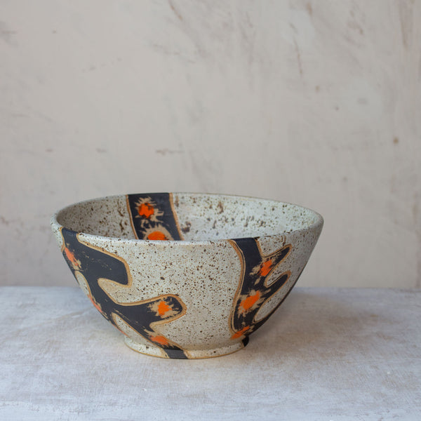 Flaming Fronds - Bowl