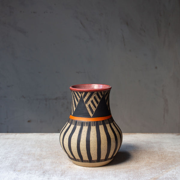 Tri Burst - Classic Vase