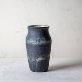 Painterly Blue Steel - Classic Vase