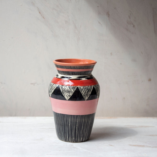 Tri Burst - Classic Vase