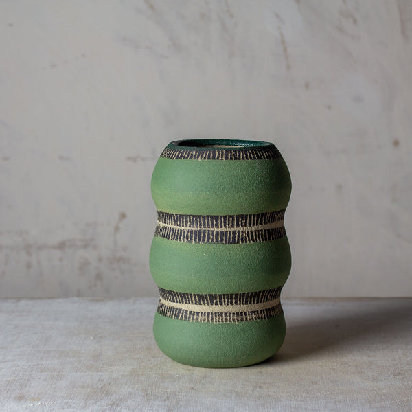 Moss Stitches - Contoured Vase
