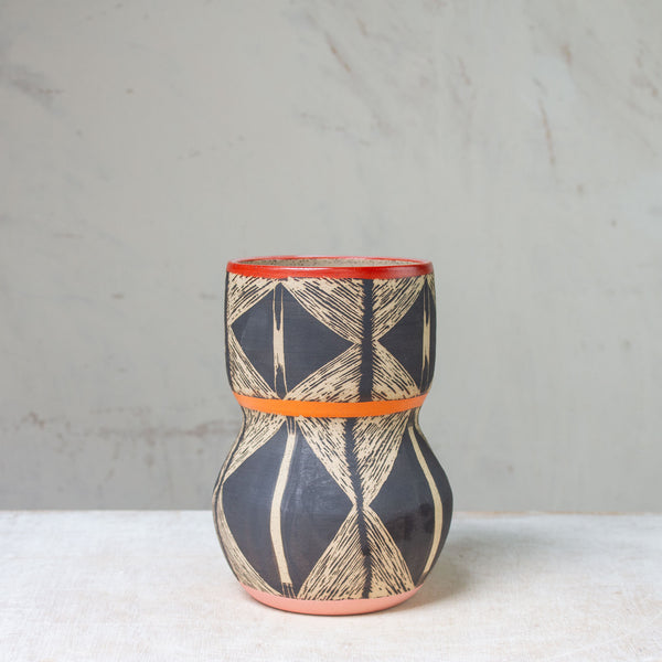 Diamond - Contoured Vase