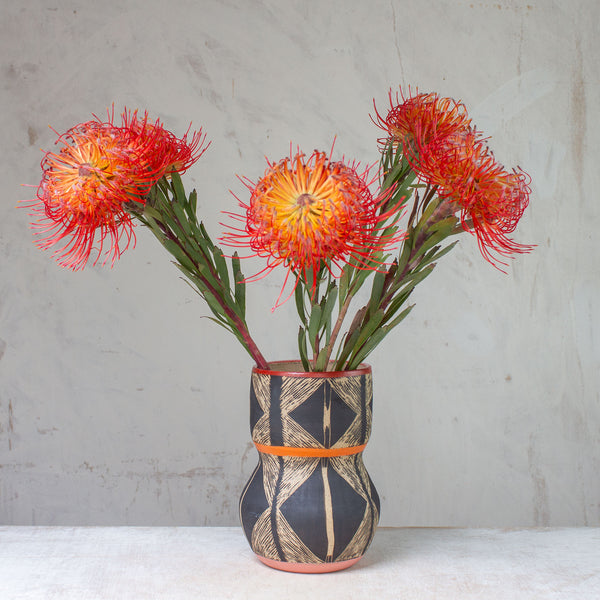 Diamond - Contoured Vase