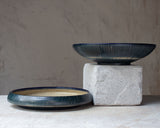 Painterly Blue Steel - Deep Plate