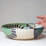 Moss Pathways - Rounded Platter