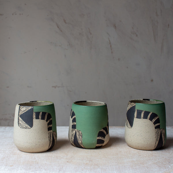 Moss Pathways - Dimple Tumbler