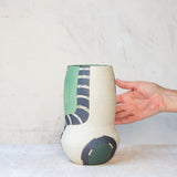 Moss Pathways - Distorted Vase