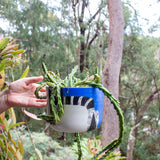 Electric Pathways - Large Hanging Planter