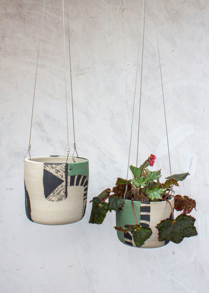Moss Pathways - Lg Hanging Planter