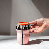 Tri Burst - Figurative little Vase