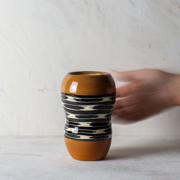 Ikat Stripe - Little Vase