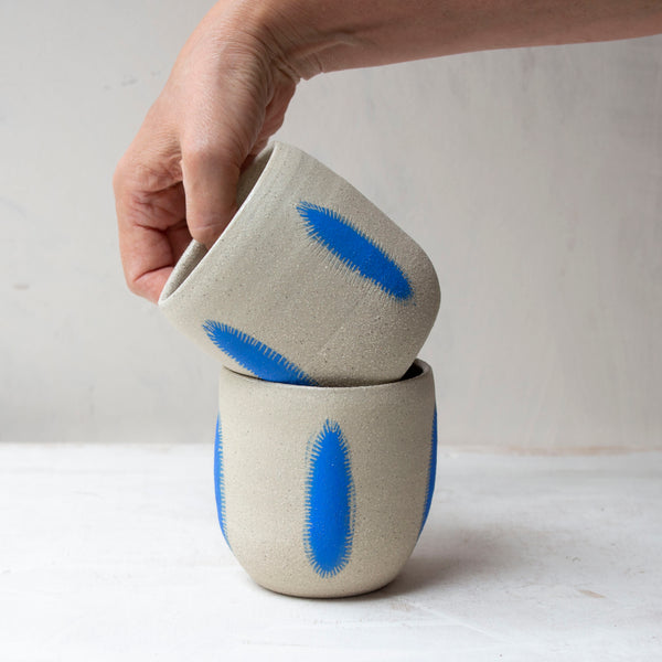 Ribs  - Electric Blue Tumbler