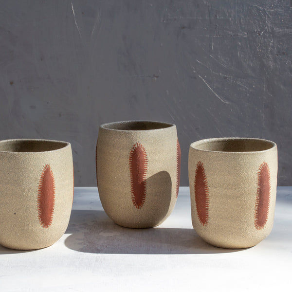 Ribs - Terracotta Tumbler