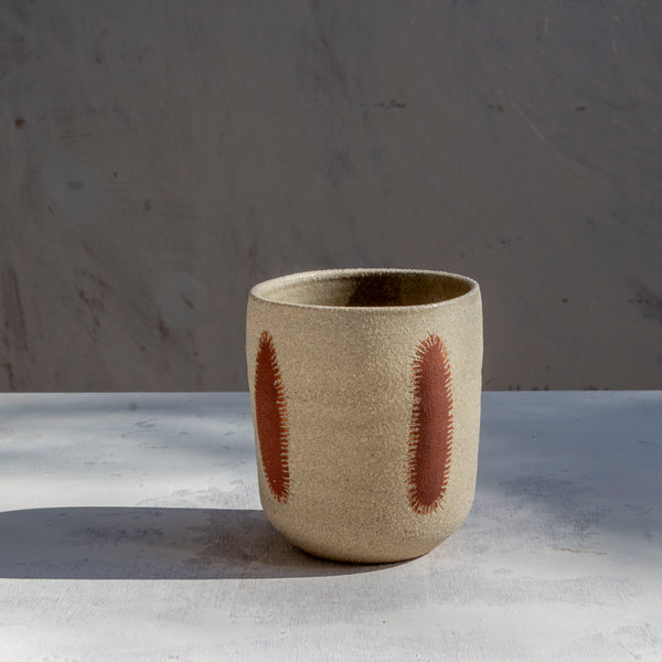 Ribs - Terracotta Tumbler