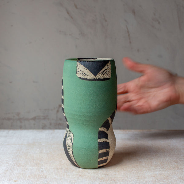 Moss Pathways - Organic Vase