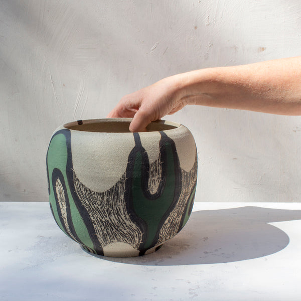 Inner Maps - Pedestal Bowl