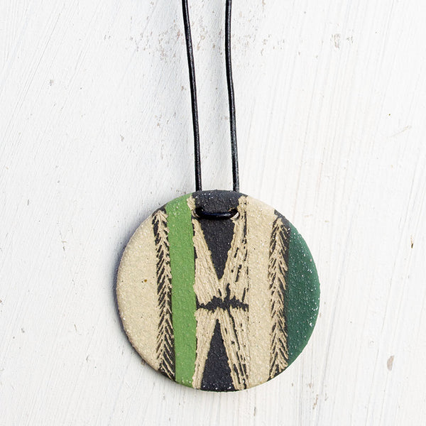 Pendant - Tri Burst Moss