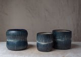 Painterly Blue Steel - Med Planter