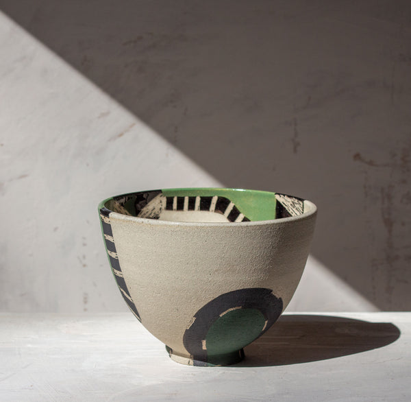 Moss Pathways - Rounded Bowl