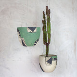 Moss Pathways - Lg Rounded Hanging Planter