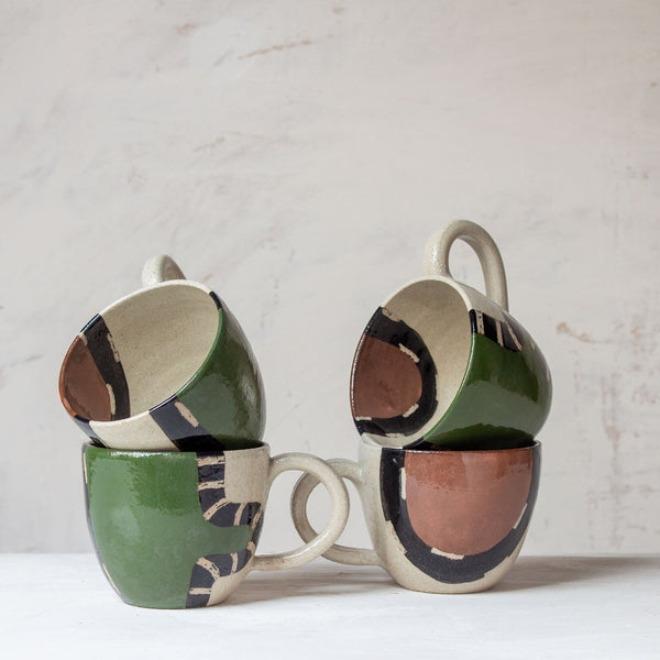 Moss Pathways - Rounded Mug