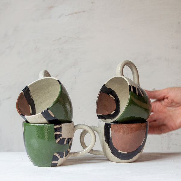 Moss Pathways - Rounded Mug