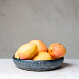 Painterly Blue Steel - Rounded Platter