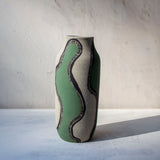 Moss Tracks - Slender Vase