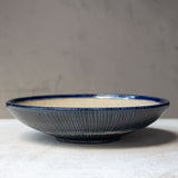 Painterly Blue Steel - Med Platter