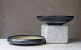 Painterly Blue Steel - Med Platter