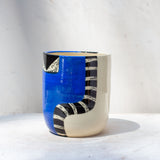 Electric Pathways - Tall Vase / Planter