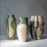 Moss Tracks - Slender Vase