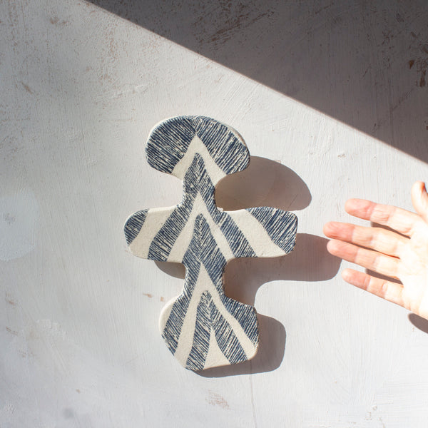 Restless - Ceramic wall piece