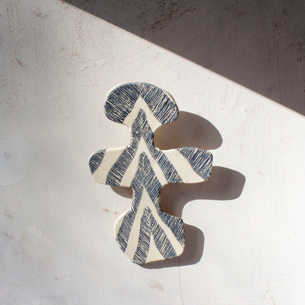 Restless - Ceramic wall piece