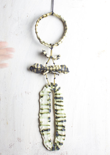 Tidal Talisman #1 - Ceramic wall piece