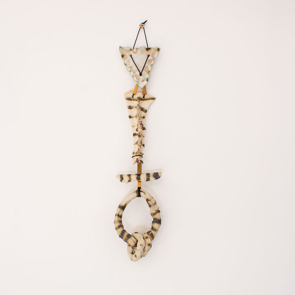 Tidal Talisman #2 - Ceramic wall piece