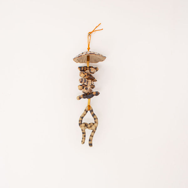 Tidal Talisman #5 - Ceramic wall piece