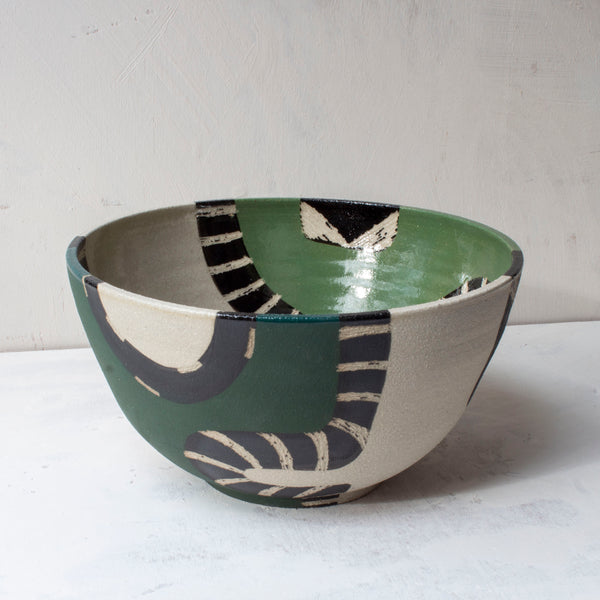 Moss Pathways #6 - Bowl
