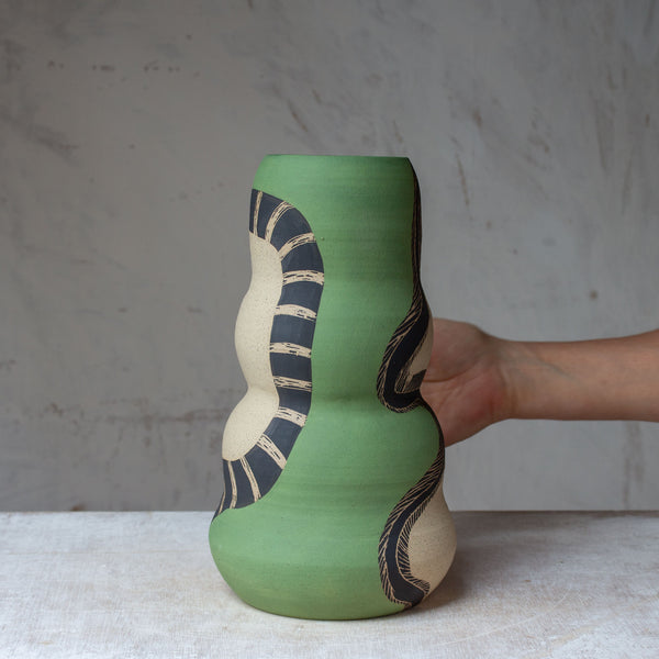Moss Pathways - XLg Figurative Vase