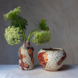 Flaming Fronds - Orb Vase