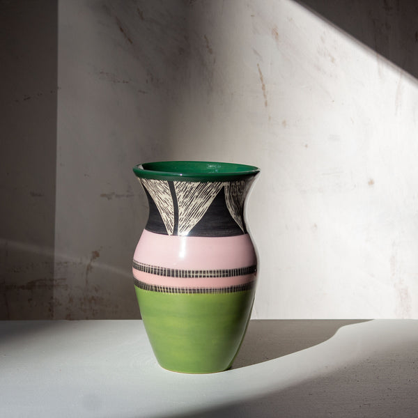 Tri Burst - Classic Vase
