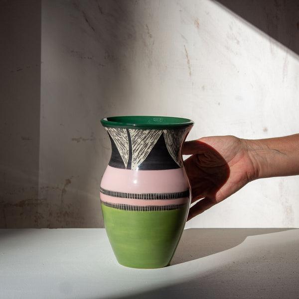 Tri Burst - Classic Vase