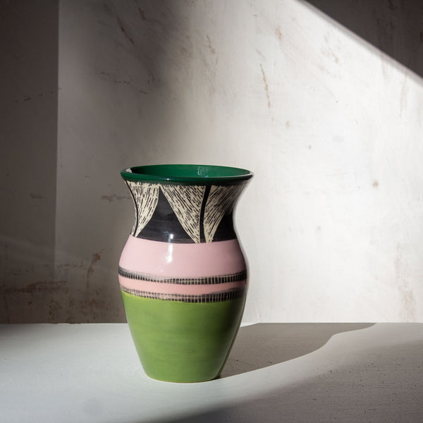 Tri Burst - Classic Vase