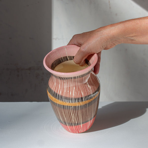 Striation  - Classic Vase