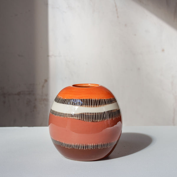 Liquorice All Sorts  - Enclosed Vase