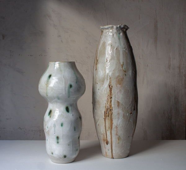 Spotted Lichen - XLg Figurative Vase