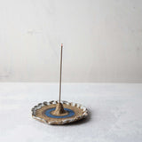 Around the Path -  Blue Incense Burner